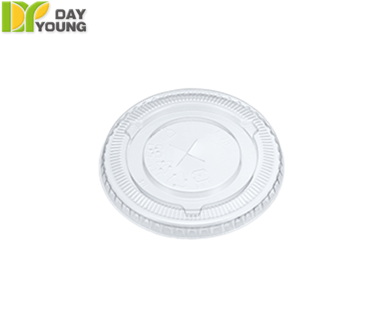 Plastic Cups | Clear Plastic Cups With Lids | Plastic Clear PET Flat Lids 78mm | Plastic Cups Manufacturer &amp;amp; Supplier - Day Young, Taiwan
